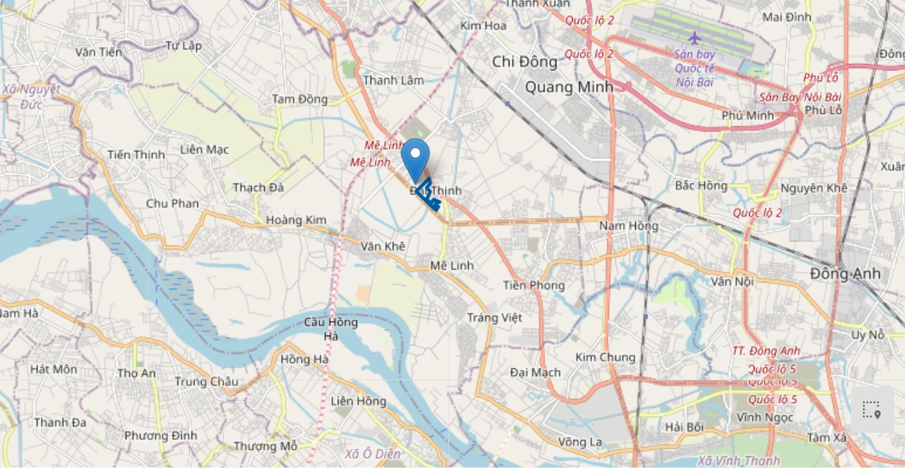 Vị trí Dự án CEOHomes Hana Garden